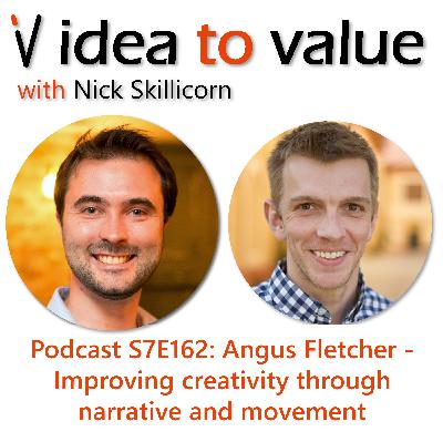 Podcast S7E162: Angus Fletcher - Improving creativity through narrative and movement