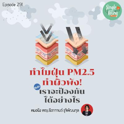 Single Being EP.291 ทำไมฝุ่น PM2.5 ทำผิวพัง และเราจะป้องกันได้อย่างไร