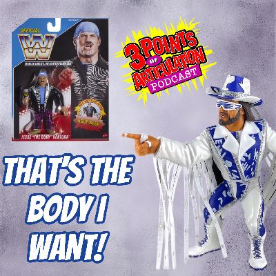 The Body I Want! Jesse Ventura figures in this weeks wrestling figure news