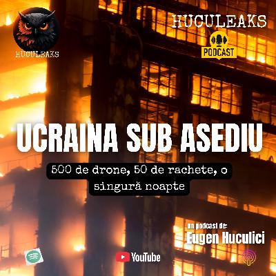 Ucraina sub asediu - 500 de drone, 50 de rachete, o singură noapte