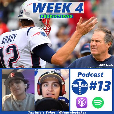 NFL Week 4 Predictions (EVERY GAME) - Tantalo's Takes #13 feat. Aidan Tantalo