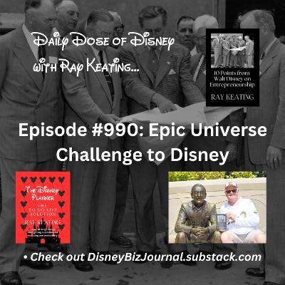 Episode #990: Epic Universe Challenge to Disney