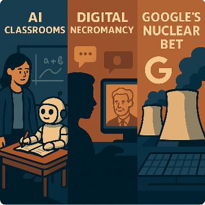 AI Classrooms, Digital Necromancy, and Google’s Nuclear Bet — Episode 6 AI Classrooms, Digital Necromancy, and Google’s Nuclear Bet — Episode 6