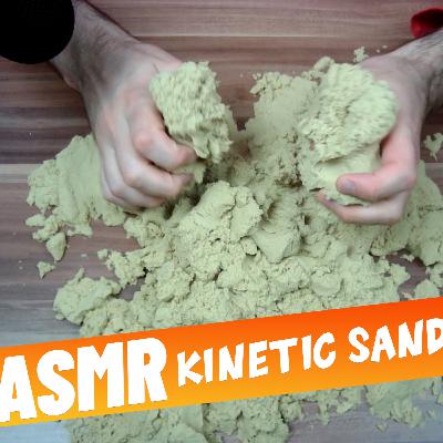 ASMR Satisfying Kinetic Sand | Knife Cutting, Crinkle | No Talking