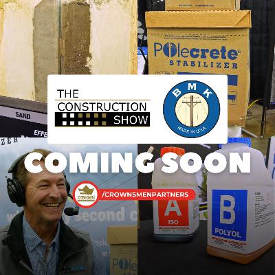 COMING SOON on The Construction Show | BMK Products Filmed at The Utility Expo | Fast-Setting Foam
