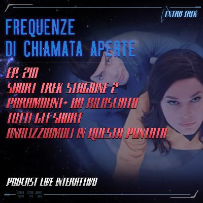 Ep.210-Short Trek 2 Paramount+ Ha Rilasciato Tutti Gli Short: Analizziamoli In Questa Puntata