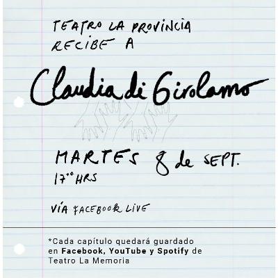 Teatro La Memoria - Memoria Bruta - T2. Ep. 1. Claudia di Girólamo Teatro La Memoria - Memoria Bruta - T2. Ep. 1. Claudia di Girólamo