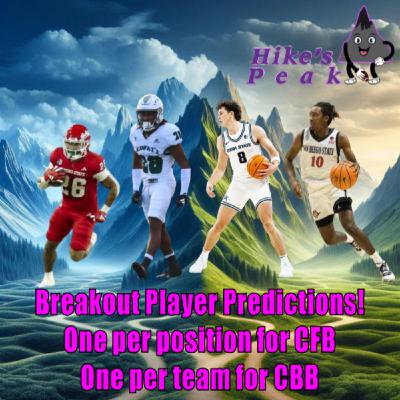 Breakout Player Predictions! One player per position (CFB), One player per team (CBB)! Who will become a star? Breakout Player Predictions! One player per position (CFB), One player per team (CBB)! Who will become a star?