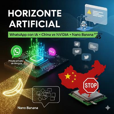 45. WhatsApp con IA, China frena a NVIDIA y brilla Gemini con NanoBanana