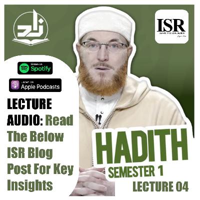 Hadith 01-04: Faith and Knowledge in Islam: Lessons from Abu Hurairah and the Branches of Iman | Dr. Muhammad Salah | Zad Academy Audio | Blogpost by Zayd Haji