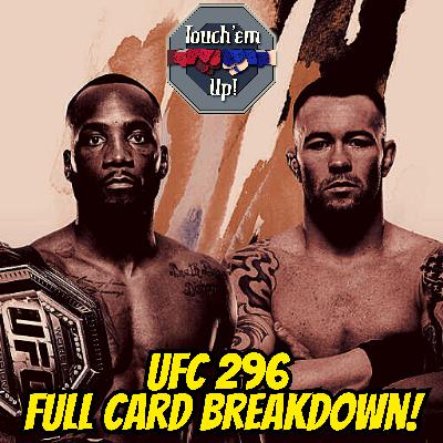 UFC 296: Edwards vs Covington FULL Card Breakdown!