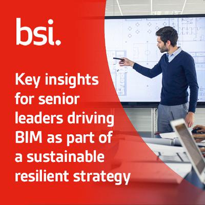Key insights for senior leaders driving BIM as part of a sustainable resilient strategy