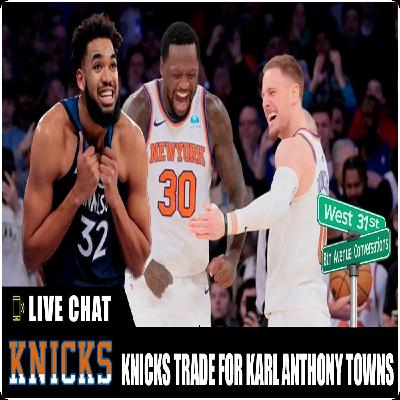 Knicks Chat Replay Randle Traded For Karl Anthony Towns, Julius Randle Contract Talks Broke Down & It All Comes Full Circle After Jersey Sale Instagram Post, The Bench Being Thinner & Giving Up More Production To Get Deeper Into 2nd Apron Luxury Tax & More