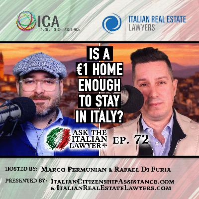 Can You Live in Italy if You Buy a €1 House? Visas and Residency Explained