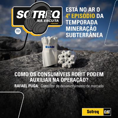 Como os consumíveis Robit podem auxiliar em uma operação subterrânea?