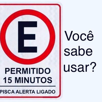 Você sabe quando usar o pisca-alerta?