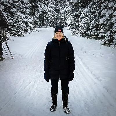 MarkaPodden møter Anne-Lise Kristiansen, en av skogeierne i Vestmarka