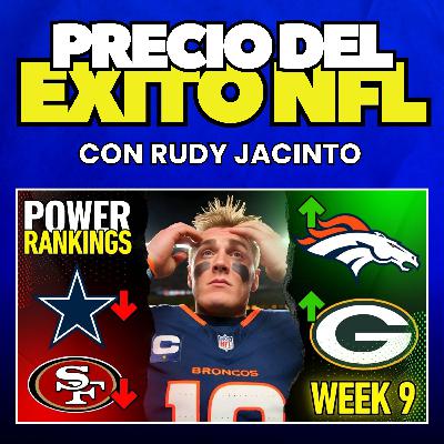 🏈 ¿Quién Lidera los POWER RANKINGS de Semana 9? | NFL 2025