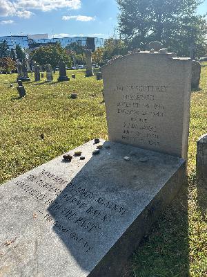 How author F. Scott Fitzgerald ended up being buried twice in suburban Maryland