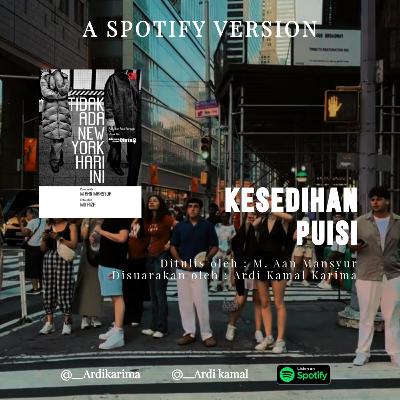 Kesedihan Puisi - M. Aan Mansyur Kesedihan Puisi - M. Aan Mansyur