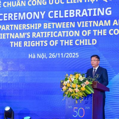 Tin trong nước - 50 năm hợp tác Việt Nam – UNICEF chung tay bảo vệ trẻ em