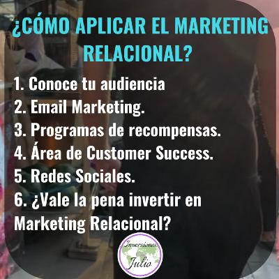 ¿Cómo aplicar el marketing relacional?