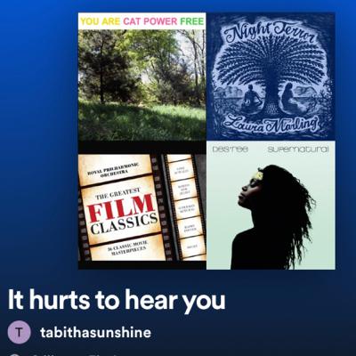 xv. Play-listening ・ It Hurts to Hear You・w/ Tabi