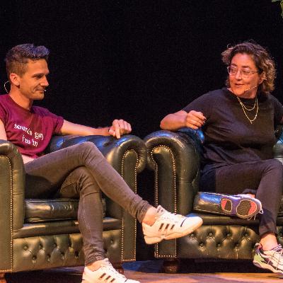 CHMSX Dialogen 3. Te gast: Nathalie Verpoorten - ggz-agoog en ambulant behandelaar Jellinek JOT en Olav de Peuter - psychiater. beeld : Jeroen Ploeger