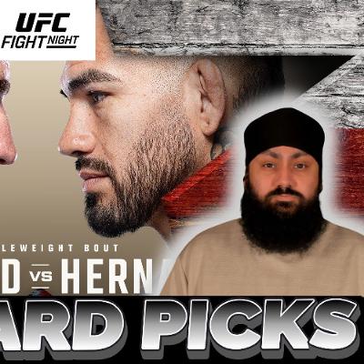 UFC Houston Full Card Picks & Predictions | Strickland vs Hernandez | The MMA Lock-Cast #361