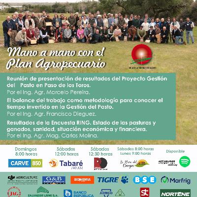 Resultados Proyecto Gestión del Pasto. Balance de trabajo. Resultados Encuesta RING.