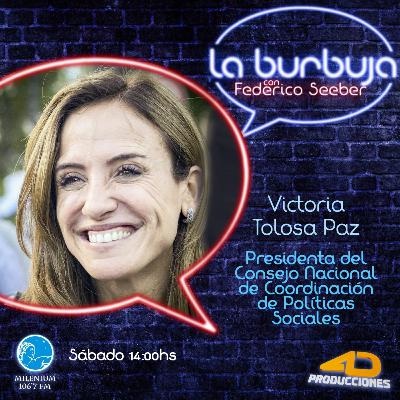 Victoria Tolosa Paz, se mete en La Burbuja