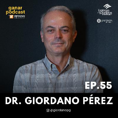 #55. Dr. Giordano Pérez - Alfabetización en Salud, Mitos, Impacto de Redes Sociales, IA, Antivacunas