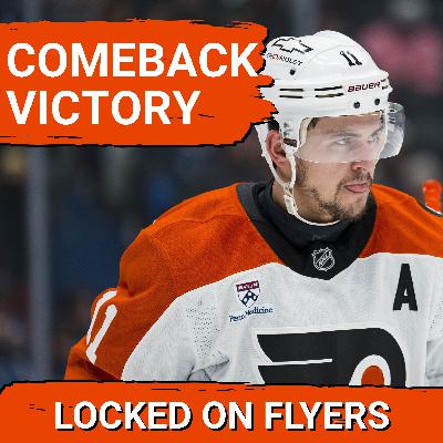 The Philadelphia Flyers Bounce Back Big vs Vancouver Canucks