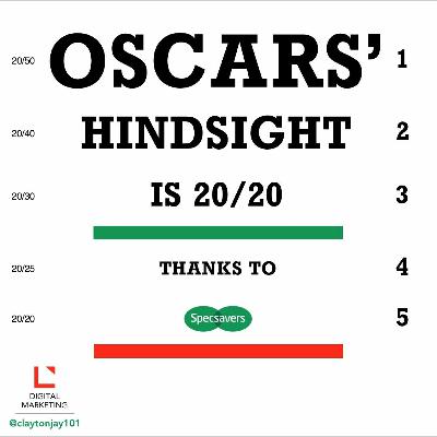 Oscars' Hindsight is 20/20 Thanks to Specsavers Oscars' Hindsight is 20/20 Thanks to Specsavers