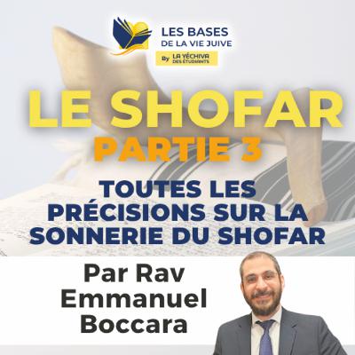 Le Shofar, partie 3 suite et fin