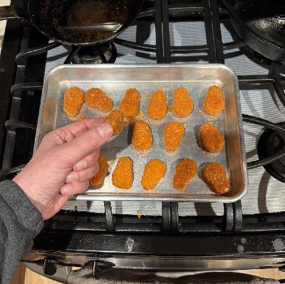 898. Flipping Veggie Wings With Unwashed Hands