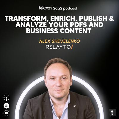 277 How to turn your content into revenue | Podcast with Alex Shevelenko - RELAYTO 277 How to turn your content into revenue | Podcast with Alex Shevelenko - RELAYTO