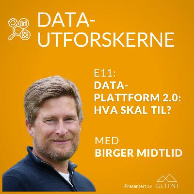 Dataplattform 2.0: Hva skal til? Med Birger Midtlid