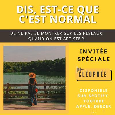 Episode 24 : Ne pas se montrer sur les réseaux quand on est artiste