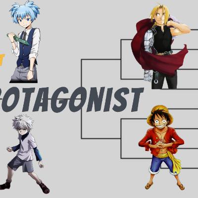TOP ANIME PROTAGONIST TOURNAMENT BRACKET - The One Podcast