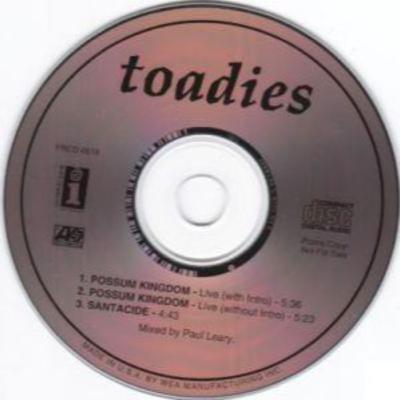 Toadies - Possums Kingdom