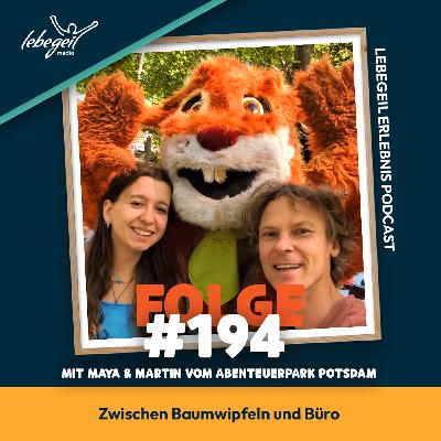 Zwischen Baumwipfeln und Büro: Maya & Martin vom Abenteuerpark Potsdam