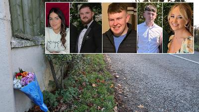 Books of condolence opened for five killed in Louth crash Books of condolence opened for five killed in Louth crash