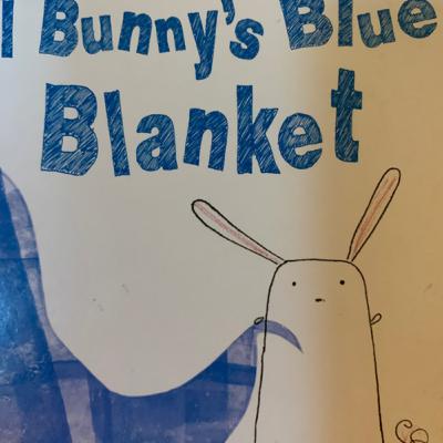 Small Bunny’s Blue Blanket by Tatyana Feeney