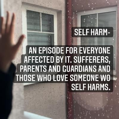 Self Harm- An episode for everyone affected by it. Sufferers, parents and guardians and those who love someone wo self harms. Self Harm- An episode for everyone affected by it. Sufferers, parents and guardians and those who love someone wo self harms.