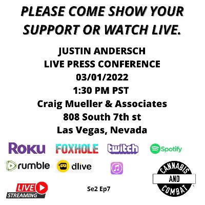 JUSTIN ANDERSCH PRESS CONFERENCE se2 ep7 JUSTIN ANDERSCH PRESS CONFERENCE se2 ep7