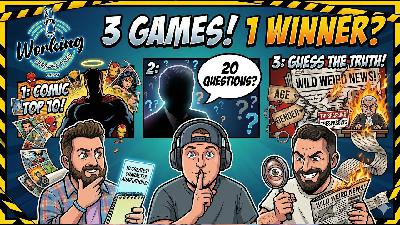Ep. 547 - Guessing the Top 10 Comic Book Adaptations & Crazy Courtroom News! #games #funny
