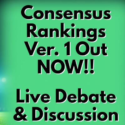 Consensus Rankings Version 1 Out TODAY!! (25/26) #DraftPL #FPLDraft