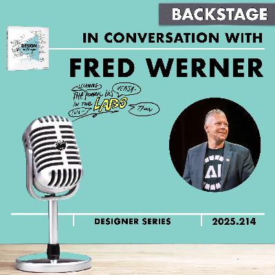 Fred Werner - ITU #DESIGNtoCHANGE BACKstage #PODcast with Ruud Janssen