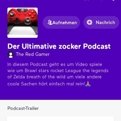 Recording mit dem coolen Zelda Breath of the wild und Brawl Stars Podcast